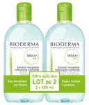 Acheter SEBIUM H2O Solution micellaire sans savon nettoyante peau grasse 2Fl/500ml à Bordeaux